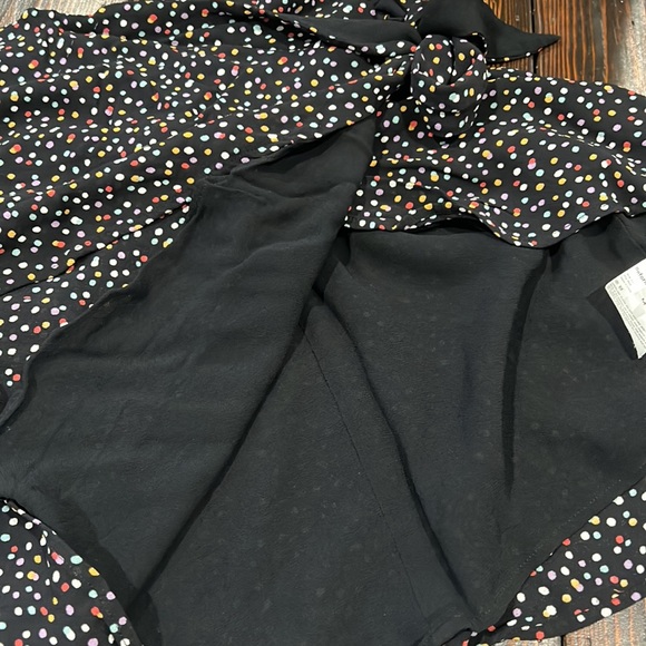 Reformation black polka dot Troppo mini dress - Picture 8 of 8